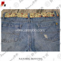 Shine girl jeans beige selt designs blue jeans shorts